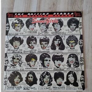 The Rolling Stones 'Some Girls' Album Cover Poster
